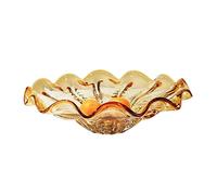 Tiiiopkvvv Cesto di frutta e verdura da banco Ciotola Piatto di frutta Grande Vetro Trasparente Frutta Bowl Casa Soggiorno Cucina Piatto di Frutta Ristorante Desktop Snack Storage Bowl Tavolo