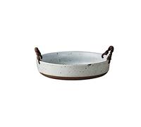 Tiiiopkvvv Ciotola decorativa per frutta e verdura, in ceramica, per antipasti, dessert, piatti da portata, cesto di frutta, supporto per bancone, centrotavola