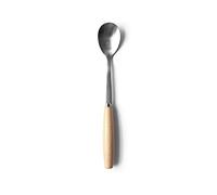 Tiiiopkvvv Cucchiaio da tavola in acciaio inossidabile Cucchiaio da caffè Cucchiaio da dessert Cucchiaio da caffè in acciaio inossidabile Cucchiaio da zuppa Cucchiaio da zuppa Manico lungo Cucchiaio