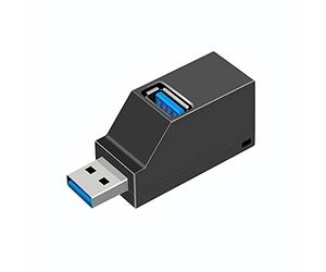 Tiiiopkvvv Distributore collettore USB3.0 per schermo di visualizzazione U ad alta velocità del computer del PC (colore: A) (B)