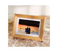 Tiiiopkvvv Foto e e foto in legno per desktop o parete ad alta definizione galleggiante display foto e immagini (dimensioni : C (12,7 x 17,8 cm) ()