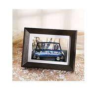 Tiiiopkvvv Foto e foto in legno da parete e foto retrò da scrivania o da parete e foto creative per la casa e foto commemorative (dimensioni: C (12,7 x 17,8 cm) ()