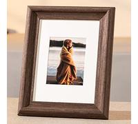 Tiiiopkvvv Foto e foto in legno e foto da scrivania e foto da ufficio e decorazione da 15,2 cm, 17,8 cm, 20,3 cm (dimensioni: 12,7 x 17,8 cm) ()