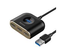 Tiiiopkvvv HUB USB 3.0 USB C HUB USB Tipo-C CHUB Adattatore USB 2.0 con Micro USB per Computer Splitter USB