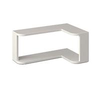 Tiiiopkvvv Libreria in legno libreria a parete espositore semplice da appendere mensole angolari da parete libreria a parete libreria può essere combinata liberamente mensola (colore: nero-b) (bianco)