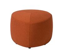 Tiiiopkvvv Organizer pieghevole in velluto a forma di cubo, panca per tavolino, poggiapiedi, poggiapiedi con coperchio reversibile (colore: A) (D)