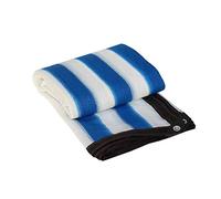 Tiiiopkvvv Parasole per patio, vela solare, vela parasole, alta resistenza agli strappi, non si deforma facilmente, per esterni, patio, giardino, cortile, spiaggia (blu 2 x 4)