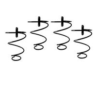 Tiiiopkvvv Portabottiglie da 4 pz/set semplice singola bottiglia da parete supporto per bottiglia di vino espositore per bottiglie di vino in metallo appeso portabottiglie di vino