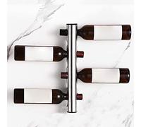 Tiiiopkvvv Portabottiglie da parete per vino Rack per bottiglie di vino Bar Armadio per vino Ornamenti decorativi in stile europeo Portabottiglie per vino Porta bottiglie di vino