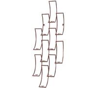 Tiiiopkvvv Portabottiglie da parete Portabottiglie di vino Cremagliera per vino Creativo Appeso Portabottiglie Forte Capacità Portabottiglie Rack