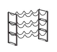 Tiiiopkvvv Portabottiglie in ferro per vino rosso ornamenti in stile europeo creativo semplice scaffale per bottiglie di vino scaffale per esposizione casa bar soggiorno armadio vino portabottiglie