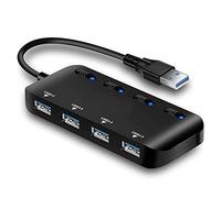 Tiiiopkvvv Raccoglitore USB3.0 4 -end ad alta velocità Distributore MicroUSB Collector Flat Board Battery Record Book
