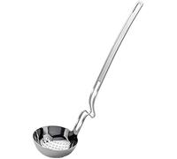 Tiiiopkvvv Schiumarola in acciaio a rete schiumarola in acciaio inox con manico lungo utensili da cucina utensili da cucina per colino Hotpot Mestolo per cucina