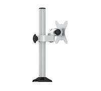 Tiiiopkvvv Supporto per monitor in lega di alluminio Supporto per monitor da 17"-27" Supporto da scrivania per monitor a colonna con braccio robotico regolabile in altezza Supporto per monitor con