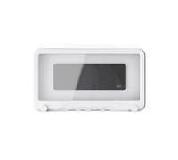 Tiiiopkvvv Supporto per telefono da bagno scatola impermeabile porta telefono da bagno supporto per telefono opzionale bagno WC montaggio a parete TV scatola telefonica anti-appannamento (colore: 07