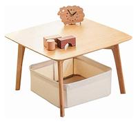Tiiiopkvvv Tavolo da pavimento antico giapponese tavolino da tè tavolino tavolino tavolino da caffè giapponese tatami caffè elegante tè in bambù casual finestra a bovindo basso forte e solido tavolo