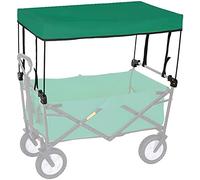 Tiiiopkvvv Tenda da sole pieghevole per esterni con carrello parasole e protezione solare per bambini per pulire il parasole del vagone multiuso - Adatto per spiaggia, campeggio, shopping e carrello