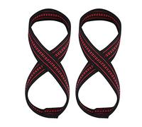 Tiiyee Cinghie Sollevamento Pesi, Palestra Straps Polsi Fasce Imbottita Polsa Polso Imbottite Fitness Fascette Powerlifting Imbottiture Flessibile Supporto Accessori per Gym Bodybuilding Allenamento