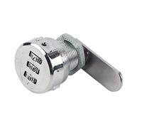 Tiiyee Combinazione Cam Lock Serrature Sicurezza Cilindro Luminoso in Lega di Zinco Serratura codice Password per la Sicurezza della Cassetta armadietto Cassettiera Mobili Cassetta (12~16mm)