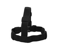 Tiiyee Fascia Torcia Frontale, Cinghia Elastica Lampada Frontale Strumenti Esterno Faro Fascio Elettrica Led Mani Libere Cinturino In Nylon Ad Alta Elasticità Sostituzione Esterni Supporto 18650 Nero