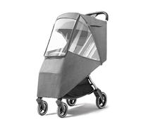 Tiiyee Parapioggia universale per passeggino, protezione impermeabile antivento e traspirante, protegge dalla polvere, con tasca portaoggetti per la maggior parte dei passeggini singoli, da jogging