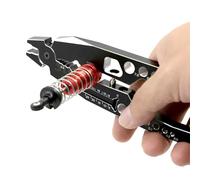 Tiiyee Pinza Per Ammortizzatori Rc, Pinze A Testa Sfera Strumento Smontaggio Adatto Cars Sferica Riduttore Scossa Filo Frese Kit Carrozzeria Automatica Clip Leggere Attrezzo Metallo Riparazione Auto