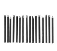 Tiiyee Punzoni Alfanumerici,Punzonatura Gioielli Stampo Metal Punch Seal Tool Patterns Stamping Piercing Patches Lavoretti Fai Da Te Seals Utensili Per Timbro Legno Pelle Intagliata Artigianali 16Pcs
