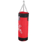 Tiiyee Sacco Da Boxe Appendere, Vuoto Riempire Box Punching Bag Sospeso Sabbia Unfilled Catena Sandbag Pesante Borsa Bersaglio Catene Pieno Allenamento Adulti Appeso Karate Per Riempito 60 Cm Rosso