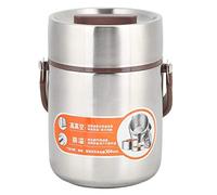 Tiiyee Termico per Cibi e Bevande Caldi, Vivande, per Alimenti caldi, Contenitore per Alimenti Isolato Contenitore per Il Pranzo Vaso sottovuoto in Acciaio Inox Bento Zuppa Tenere Caldo 1,6L