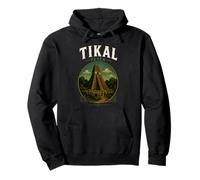 Tikal Guatemala Chapin Antigua Maya Retro Guate Quetzal 502 Felpa con Cappuccio