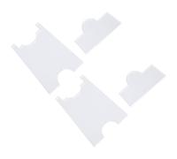 TIKATARER 2 Set Distanziatori da Parete per Divano, Fermadivano in Acrilico Trasparente, Protezioni per Mobili, Ideali per Prevenire la Sicurezza Antincendio Dalla Presa a Muro