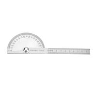 TIKATARER 304 Acciaio Inossidabile da 0 a 180 Gradi Protrattore a Rotazione, Finder Angolare Professionale con Dado di Bloccaggio per Ingegneria, Architettura e Lavorazione del Legno