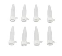 TIKATARER 500 Provette per Microcentrifuga da 1,5 Ml, Provette per Centrifuga da Laboratorio, Microprovette da 1,5 Ml con Tappo a Scatto, Ideali per Esperimenti di Estrazione del DNA e Conservazione