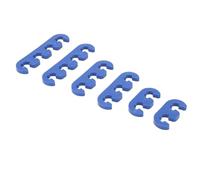 TIKATARER 6PCS Separatori di Cavi a Spina, Kit di Supporti per Telai Divisori per Cavi di Accensione in Plastica con Design, per di Accensione Marittimi Automobilistici da 7 Mm 8 Mm 9 OE 9728 9723