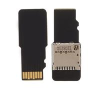 TIKATARER Adattatore di Estensione Scheda SD per Ender 3 Pro V2 Neo 5 Plus CR 10S, 2 Pezzi Prolunga per Coperchio Slot Scheda di Memoria PCB Placcato Oro per Stampante 3D