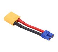 TIKATARER Adattatore XT90 a EC5, di Collegamento RC 12AWG 94 Mm/3,7 Pollici XT90 Plug Maschi