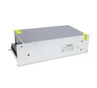 TIKATARER Alimentatore, Alimentatore 1000 W 24 V CC con LED 24 V Non Resistente Alla Pioggia per Strisce Luminose LED, Telecamera CCTV e Progetto Computer (CC 41,6 A 1000 W)