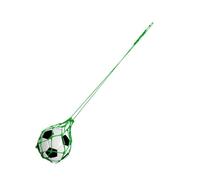 TIKATARER Allenatore di Calcio, Elastico Allenamento di Calcio Pieghevole in Nylon Rinforzato con Trainer di di con Cinturino Regolabile per Le Prove di (Green)