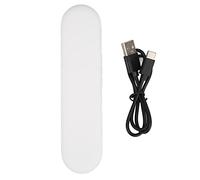 TIKATARER Altoparlante per Cuscino per Chi Dorme Sul Fianco con difficoltà di Sonno, Altoparlante per Dormire a Conduzione Ossea con Bassi Stereo e Timer per un Sonno (WHITE)