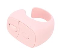 TIKATARER Anello di Scorrimento Remoto, Girapagina Wireless con la Punta delle, Telecomando per Otturatore della Fotocamera con Design Wireless, Ideale per Tablet, Registrazione Video (PINK)