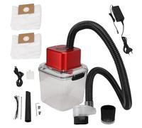 TIKATARER Aspiratore per Macchine CNC con Motore Brushless e Filtro per Utensili della Serie TTC450, Filtraggio Dell'aria Potente 6000Pa con Estrazione della Polvere da 2,8 Litri (Spina UE 100-240 V)