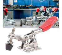 TIKATARER Attiva Morsetto, 2 Pcs 304 in Acciaio Inossidabile a Leccatura a Leccatura per Saldatura Rapida Strumento Manuale di Tenuta 27 Kg per Custodia per Toolbox, Equipzio Industriale