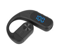 TIKATARER Auricolare Bluetooth, Auricolare Wireless Bluetooth V5.5 con Trasmissione del Suono Direzionale Pulse DT40, Cancellazione del Rumore a Conduzione Ossea per Aziende, Camionisti, Conducenti