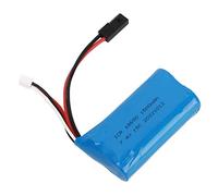 TIKATARER Batteria da 7,4 V, Batteria per Auto RC Accessori per Parti delle Auto RC Accessori 7.4V 1500 MAh Al Litio con 5500 a di Sostituzione per Nave Aereo