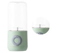 TIKATARER Blender Cup, 6 Lame USB USB Miscelatore di Frutta Ricaricabile Maker Smoothie con Frullatore Portatile Juicer Portatile per la a Casa all'aperto (Verde Matcha)