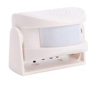 TIKATARER Campanello Wireless a Infrarossi, Campanello con Rilevamento di Movimento 110 con Allarme da 90 DB, Doppia Opzione di Alimentazione e 32 Suonerie, Ideale per la Sicurezza Domestica del
