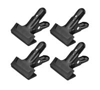 TIKATARER Clamp/Holder da Fondo, Morsetti per lo Sfondo con Robusto Clamp/Holder in Metallo di Larghezza di Apertura di 5 Cm di Apertura Lunghe 5 Cm per Morsetti di Fondo per la Fotografia (4PCS)