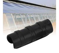 TIKATARER Clamp/Holder in Serra, da 50 Pezzi Black Garden Buildings Clamp/Holder Morsetti di Plastica Ploncinetti a Pinna a Scatto di Tessuto per tonalità per I Rifugi per la Cornice Sun I Rifugi (8