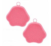 TIKATARER Confezione 2 Scrubber per il Viso in Silicone per Uomini e Donne |Spazzola Facciale Manuale in Silicone Ultra Morbido per Pulizia Profonda Ed Esfoliante per la Cura Quotidiana della Pelle,