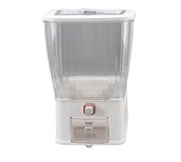 TIKATARER Contenitore per la Conservazione del Riso da 11 Kg, Dispenser per Riso Trasparente, Secchio per Alimenti Secchi Sigillato con Pulsante e Finestra di Osservazione, Ideale per la Dispensa